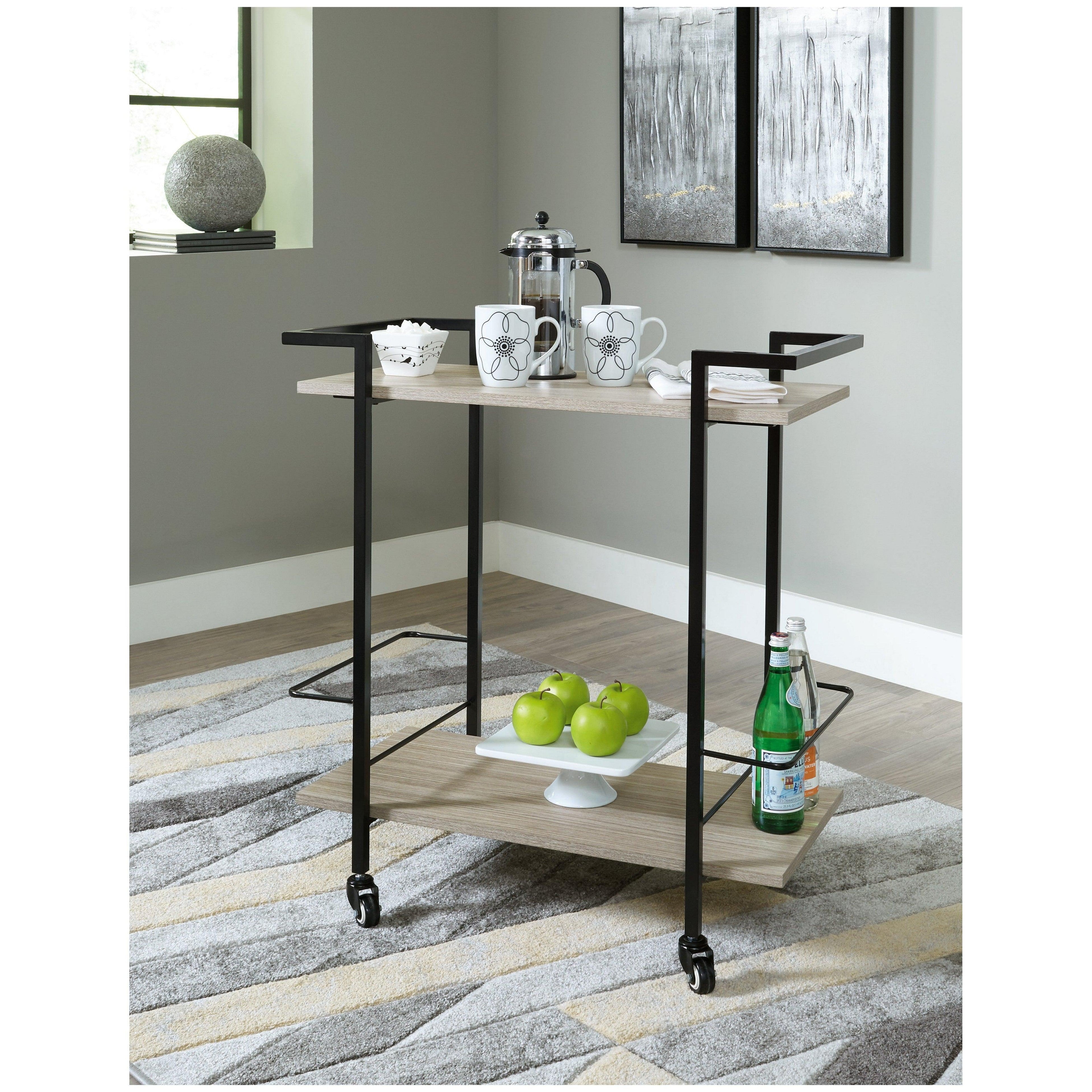 Waylowe Bar Cart Ash-A4000389