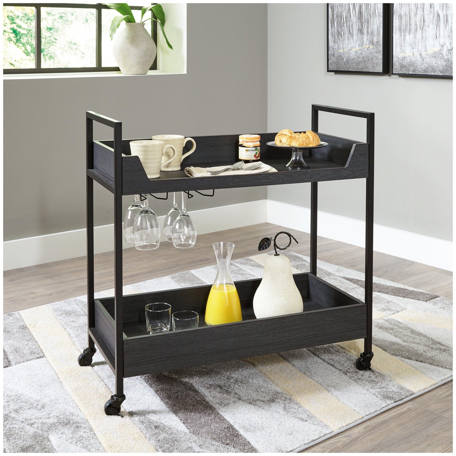 Yarlow Bar Cart Ash-A4000392