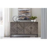 Treybrook Accent Cabinet Ash-A4000511