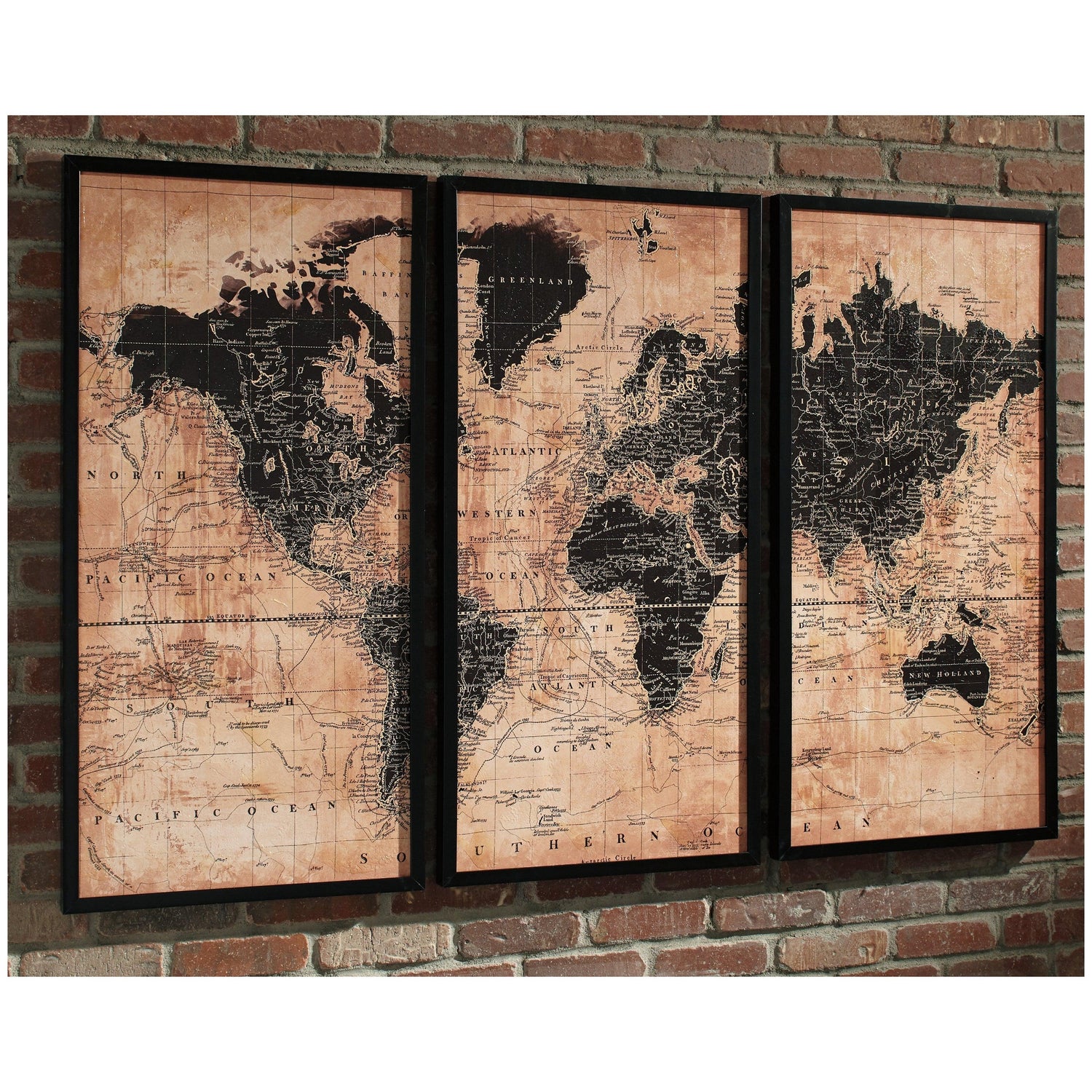 Pollyanna Wall Art (Set of 3) Ash-A8000074