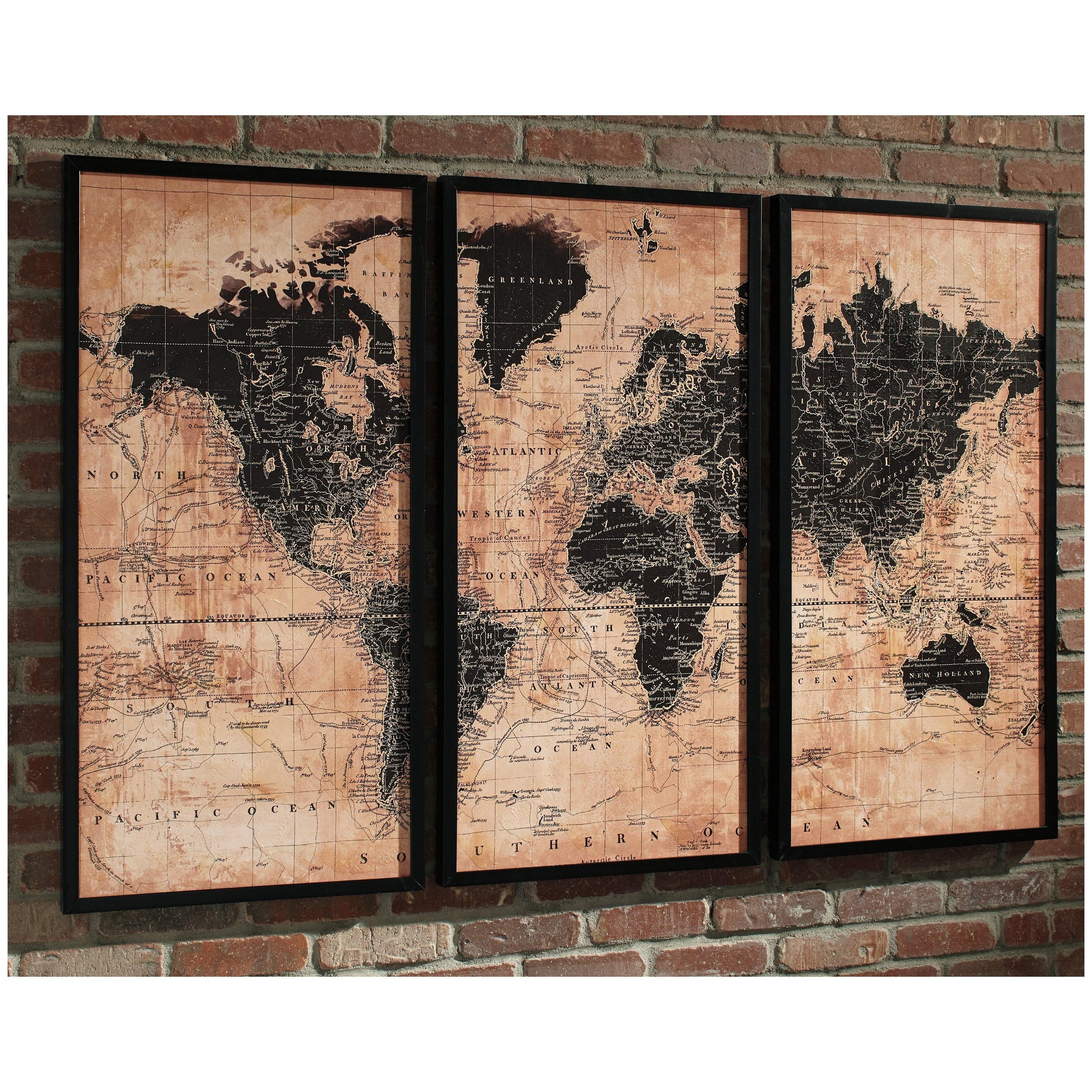 Pollyanna Wall Art (Set of 3) Ash-A8000074