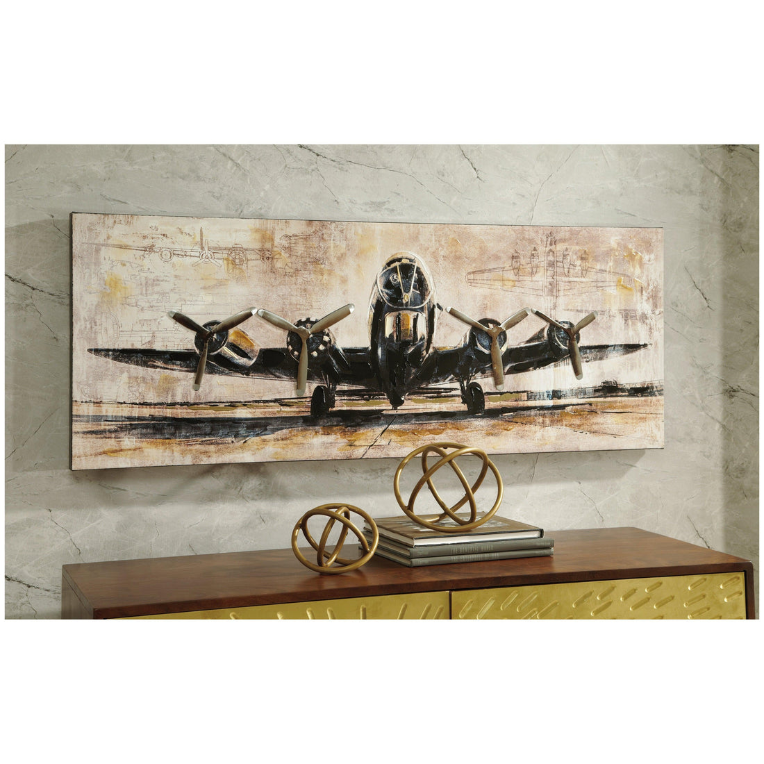 Kalene Wall Art Ash-A8000152