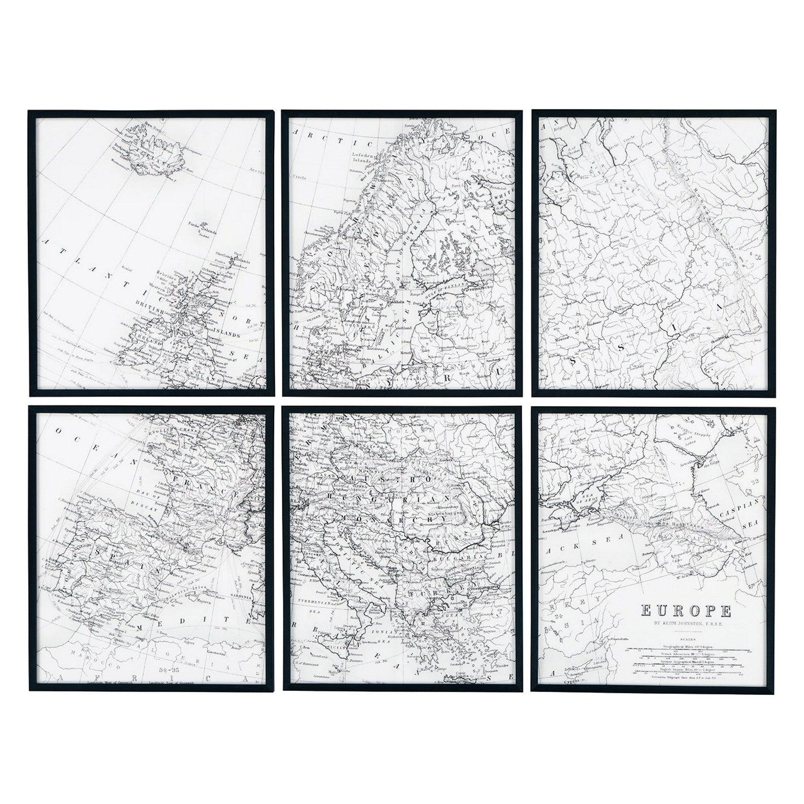 Avanworth Wall Art (Set of 6) Ash-A8000335