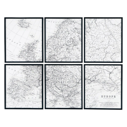 Avanworth Wall Art (Set of 6) Ash-A8000335