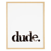 Dude Wall Art Ash-A8000339