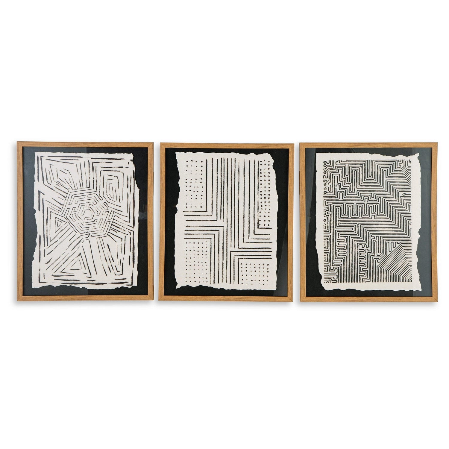 Wonderstow Wall Art (Set of 3) Ash-A8000351