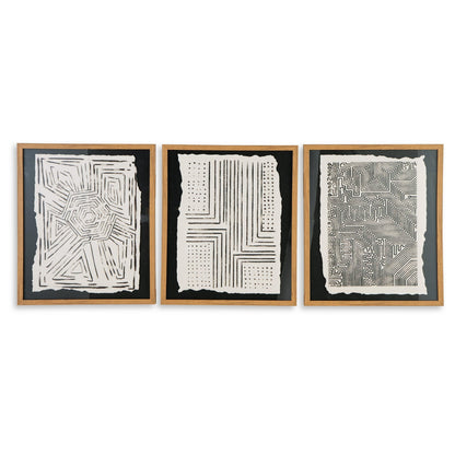 Wonderstow Wall Art (Set of 3) Ash-A8000351