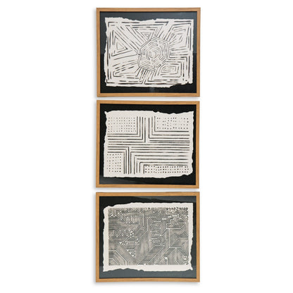 Wonderstow Wall Art (Set of 3) Ash-A8000351