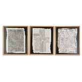Wonderstow Wall Art (Set of 3) Ash-A8000351