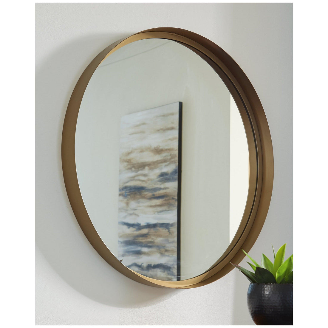 Elanah Accent Mirror Ash-A8010189