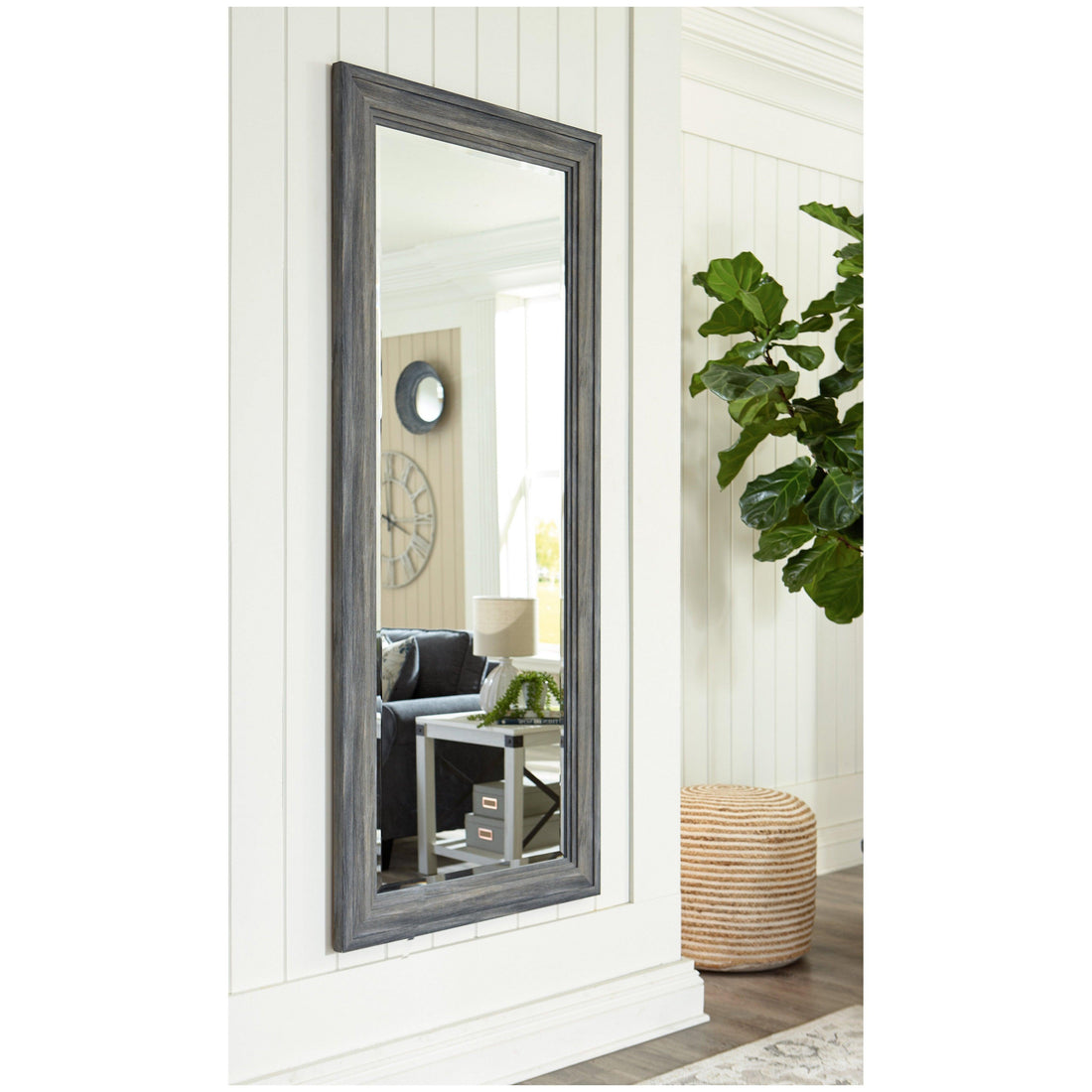 Jacee Floor Mirror Ash-A8010219