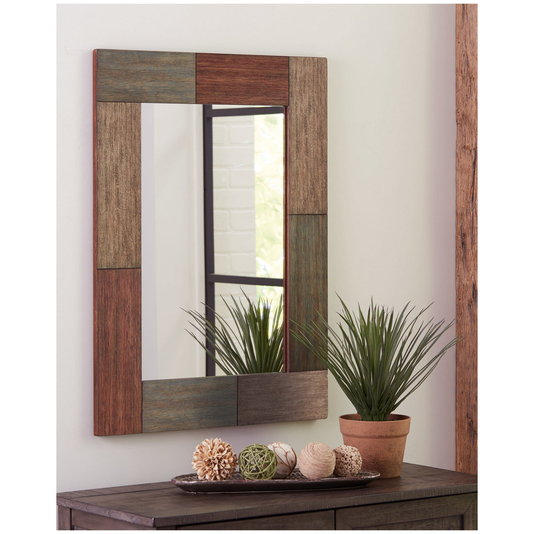 Parham Accent Mirror Ash-A8010226