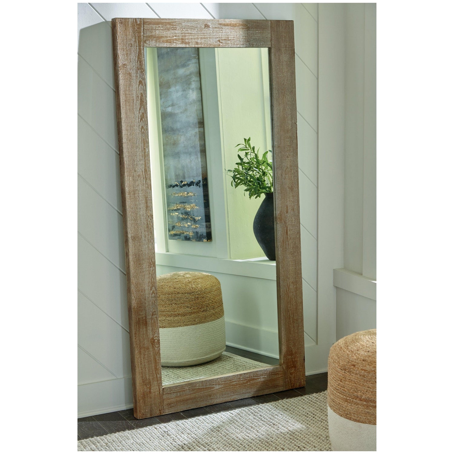 Waltleigh Floor Mirror Ash-A8010278