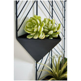 Dashney Wall Planter On Stand Ash-A8010367