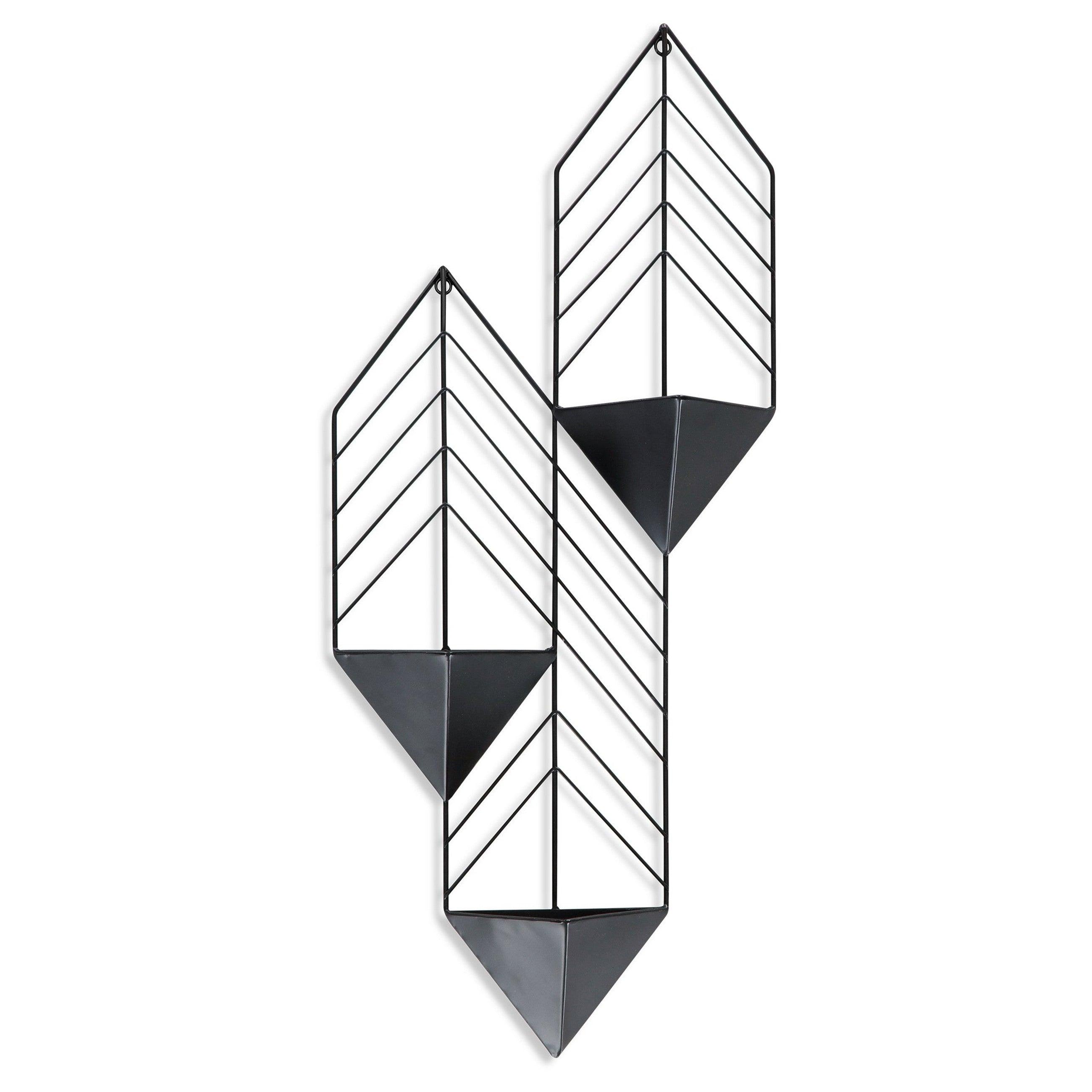 Dashney Wall Planter On Stand Ash-A8010367