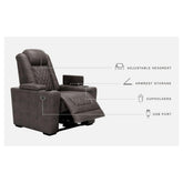 HyllMont Recliner Ash-9300313