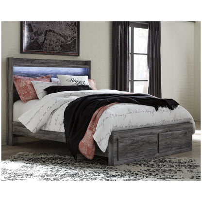 Baystorm Panel Bed with 2 Storage Drawers