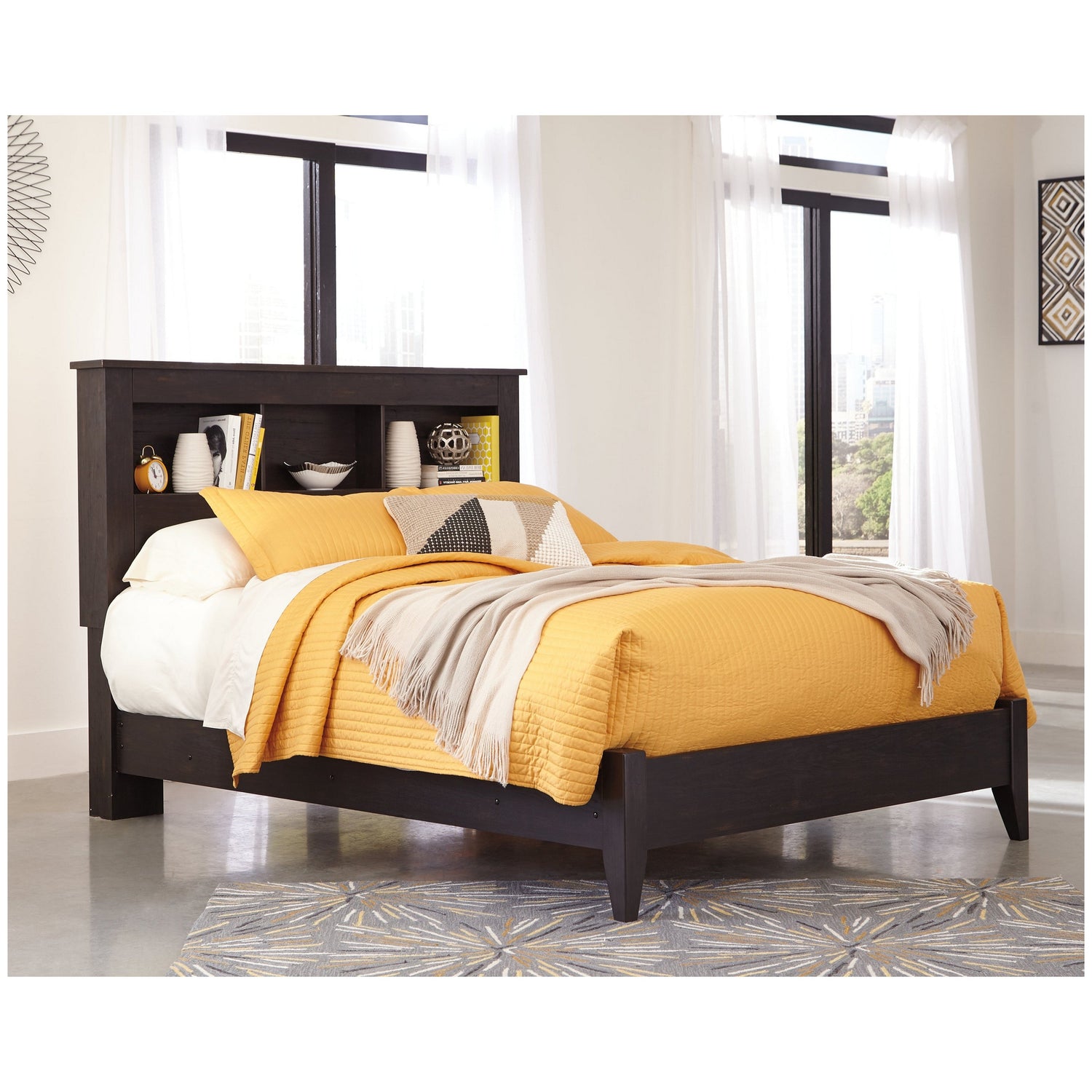 Reylow Bookcase Bed