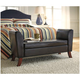 Benches Upholstered Storage Bench Ash-B010-109