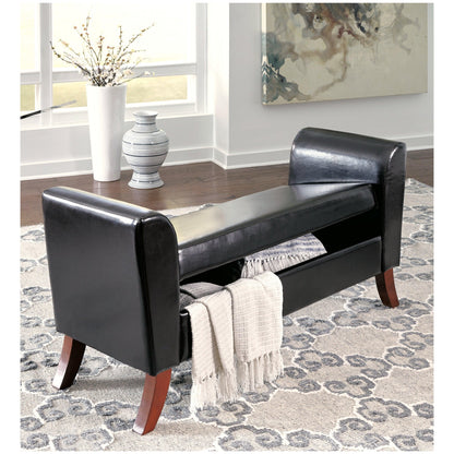 Benches Upholstered Storage Bench Ash-B010-109