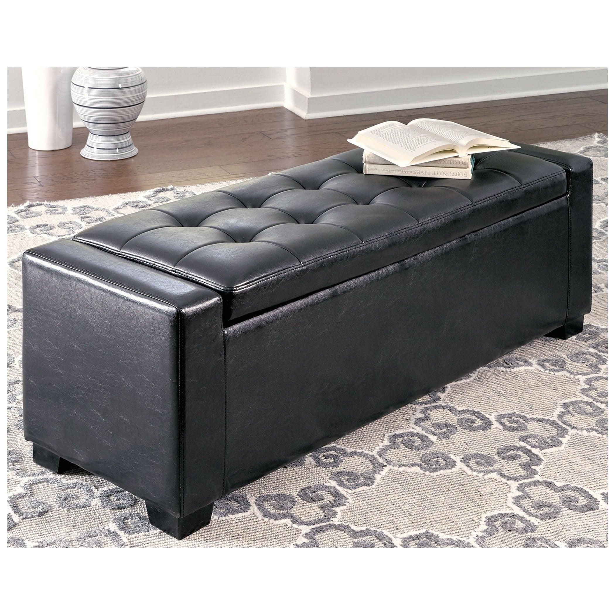 Benches Upholstered Storage Bench Ash-B010-209