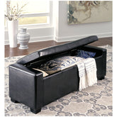 Benches Upholstered Storage Bench Ash-B010-209