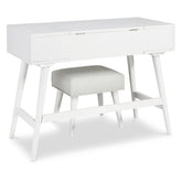 Thadamere Vanity with Stool