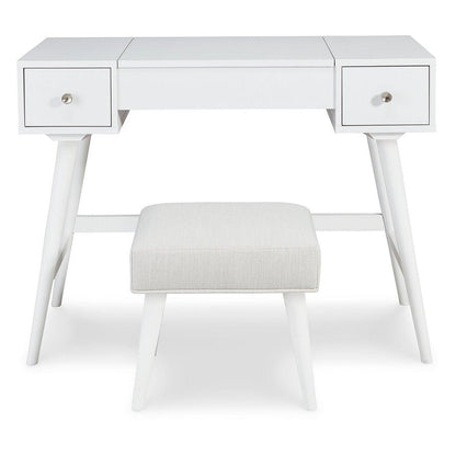 Thadamere Vanity with Stool