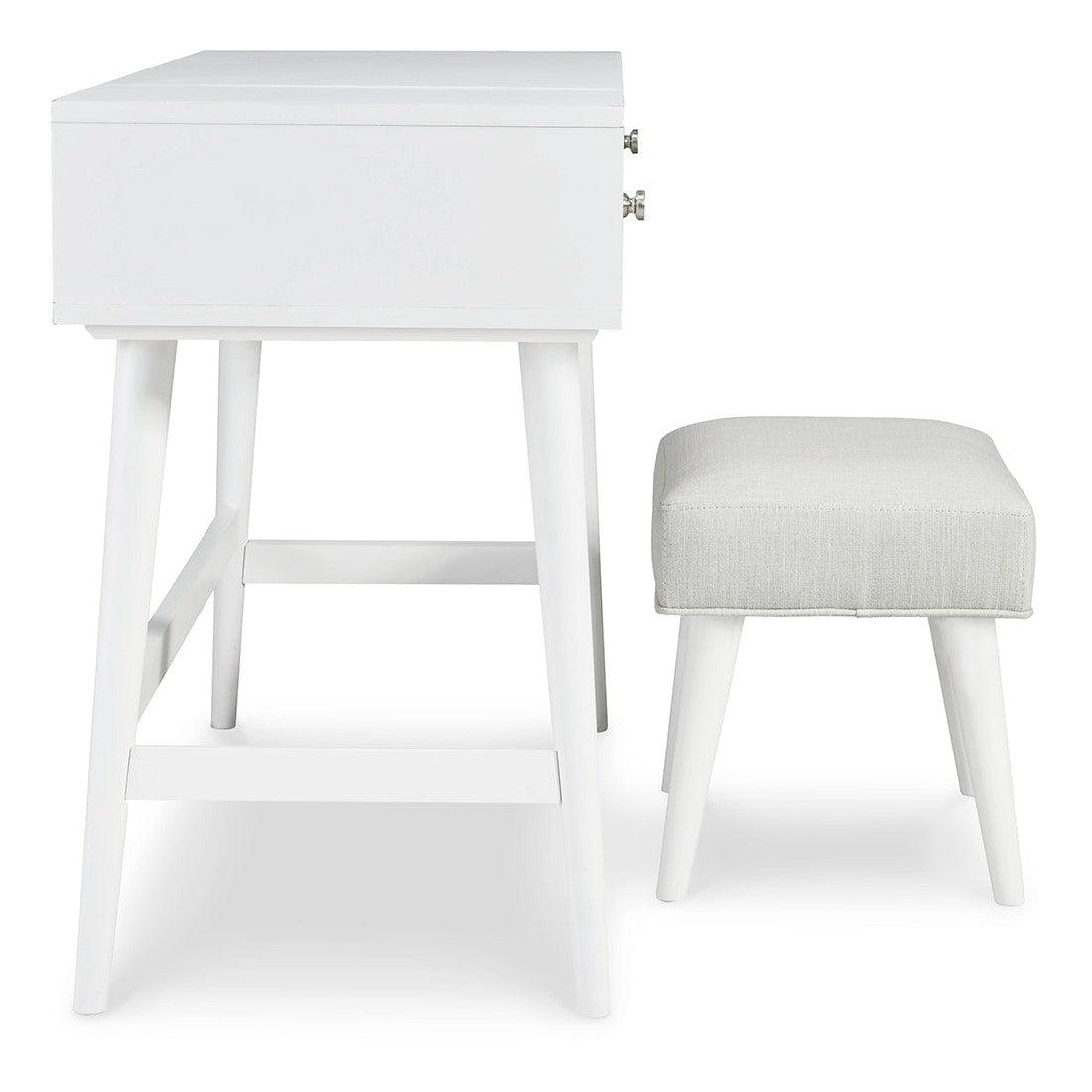 Thadamere Vanity with Stool