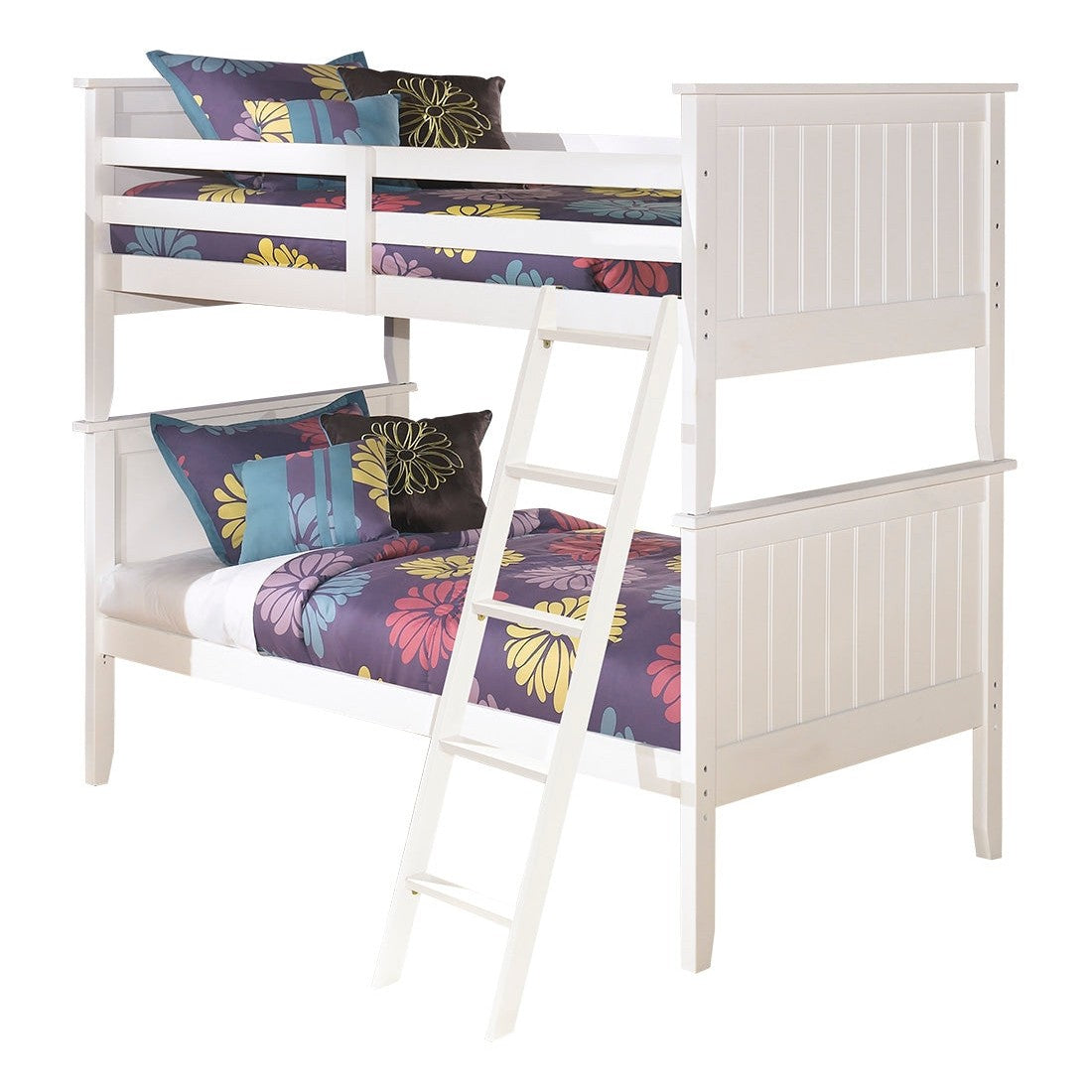 Lulu 3-Piece Twin over Twin Bunk Bed Ash-B102B9
