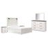 Gerridan Queen Panel Bed, Dresser, Mirror, and 2 Nightstands Ash-B1190B17