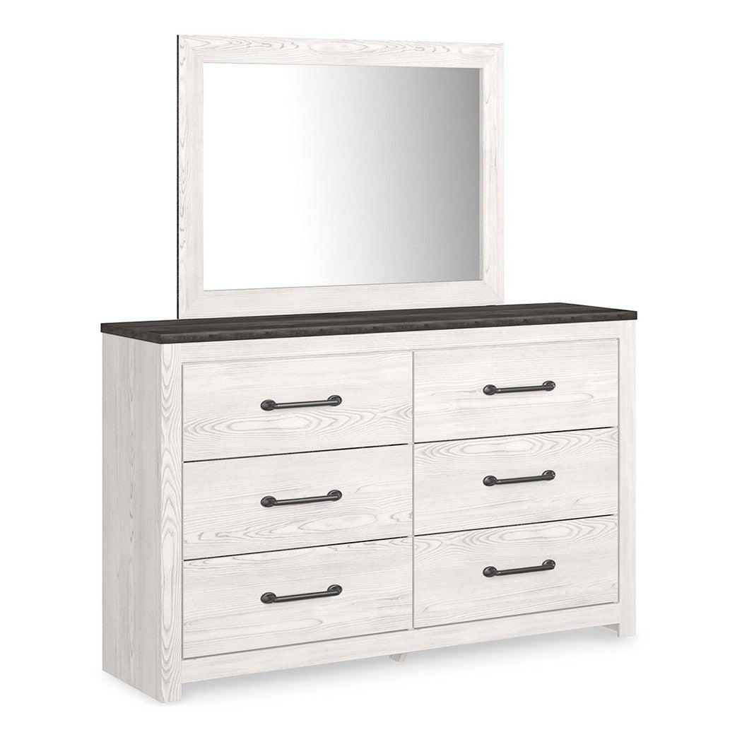 Gerridan Queen Panel Bed with Dresser and Mirror, Chest and Nightstand Ash-B1190B14