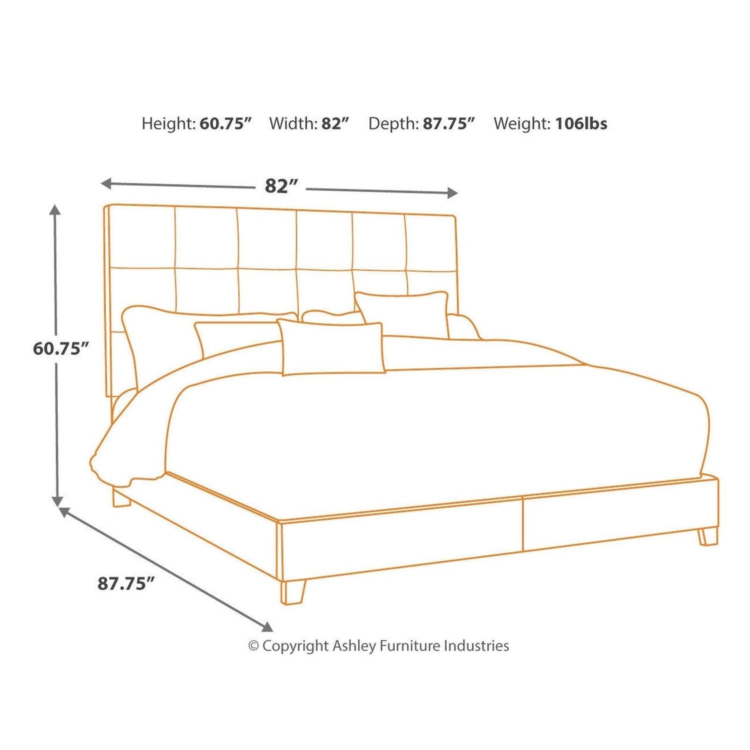 Dolante Upholstered Bed