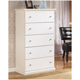 Bostwick Shoals Queen Panel Bed, Dresser, Mirror and 2 Nightstands Ash-B139B16