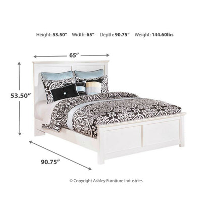 Bostwick Shoals Queen Panel Bed, Dresser, Mirror and 2 Nightstands Ash-B139B16