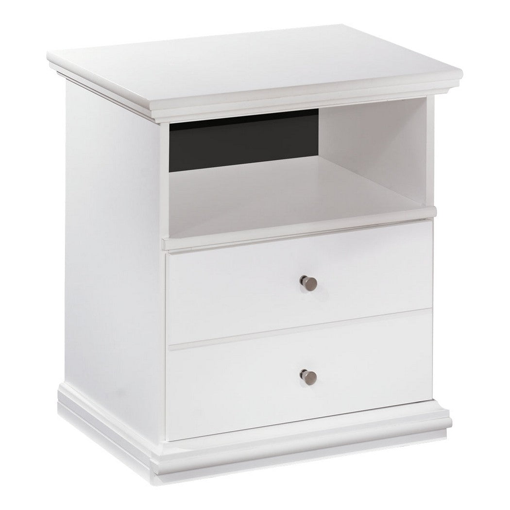 Bostwick Shoals Queen Panel Bed with Mirrored Dresser, Chest and 2 Nightstands Ash-B139B14