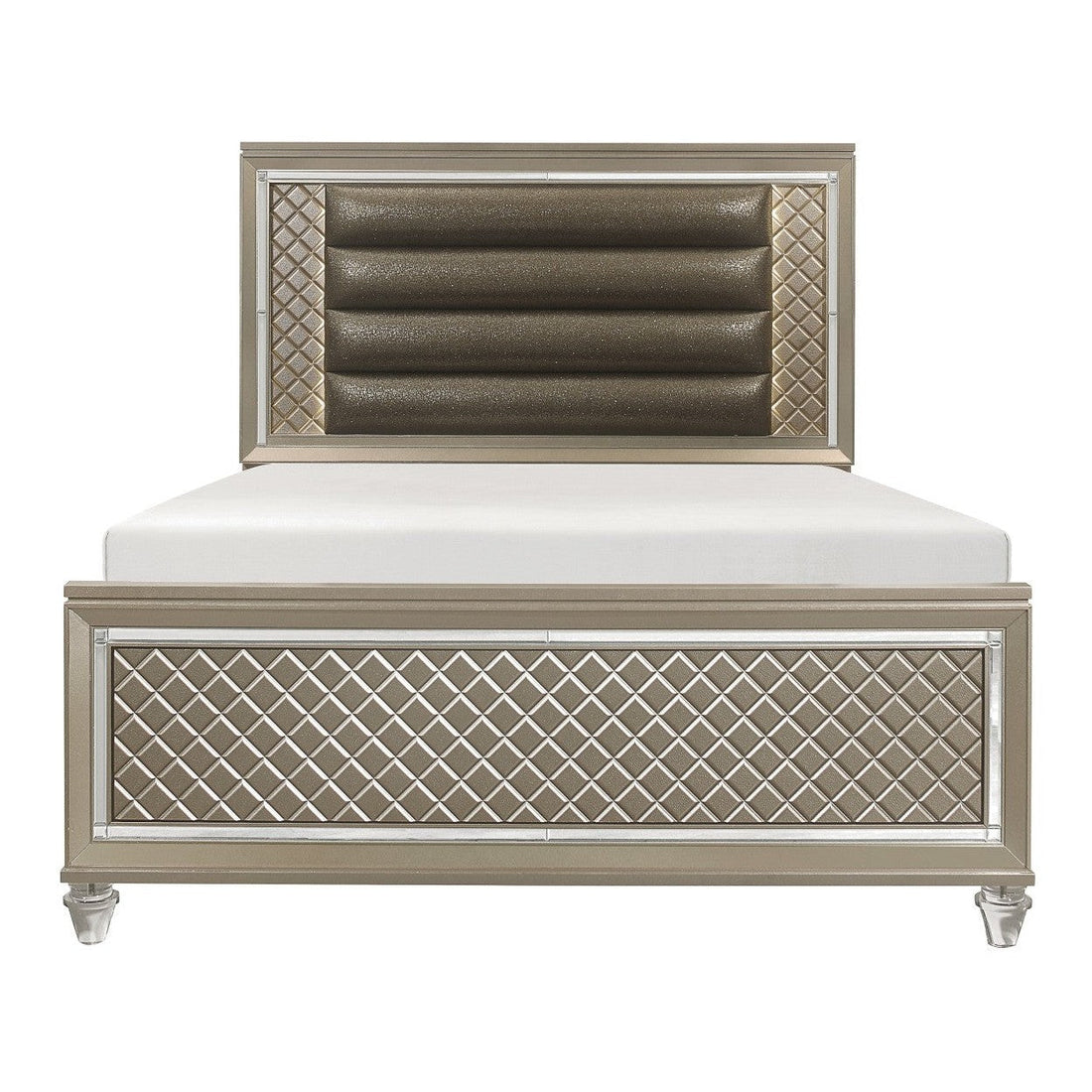 (3) FULL PLFM BED, LED HB B1515F-1*