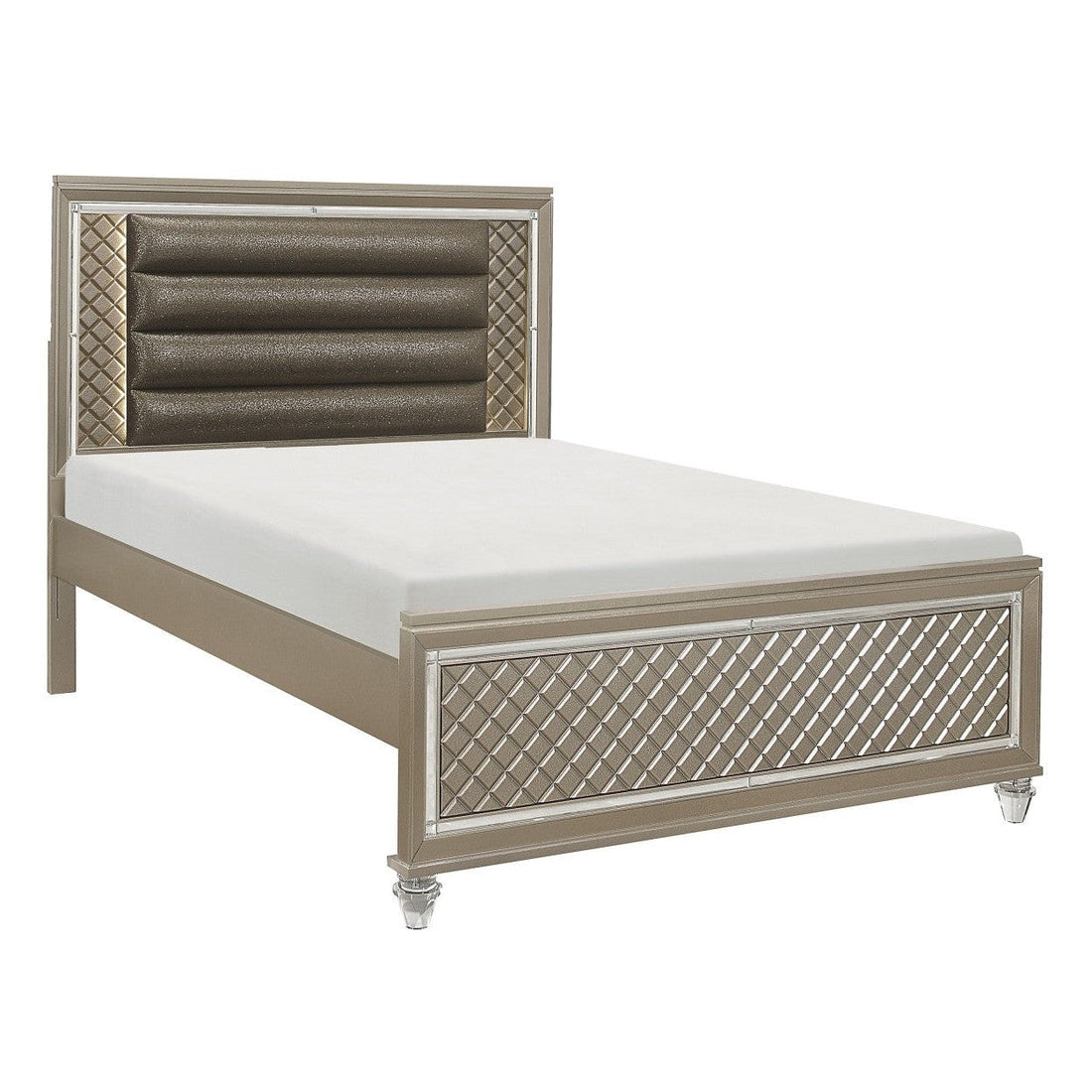 (3) FULL PLFM BED, LED HB B1515F-1*