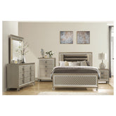 (3) FULL PLFM BED, LED HB B1515F-1*