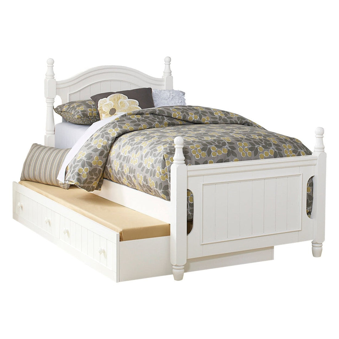 (4) Full Bed with Twin Trundle B1799F-1*R