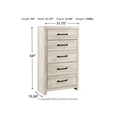 Cambeck Chest of Drawers Ash-B192-46