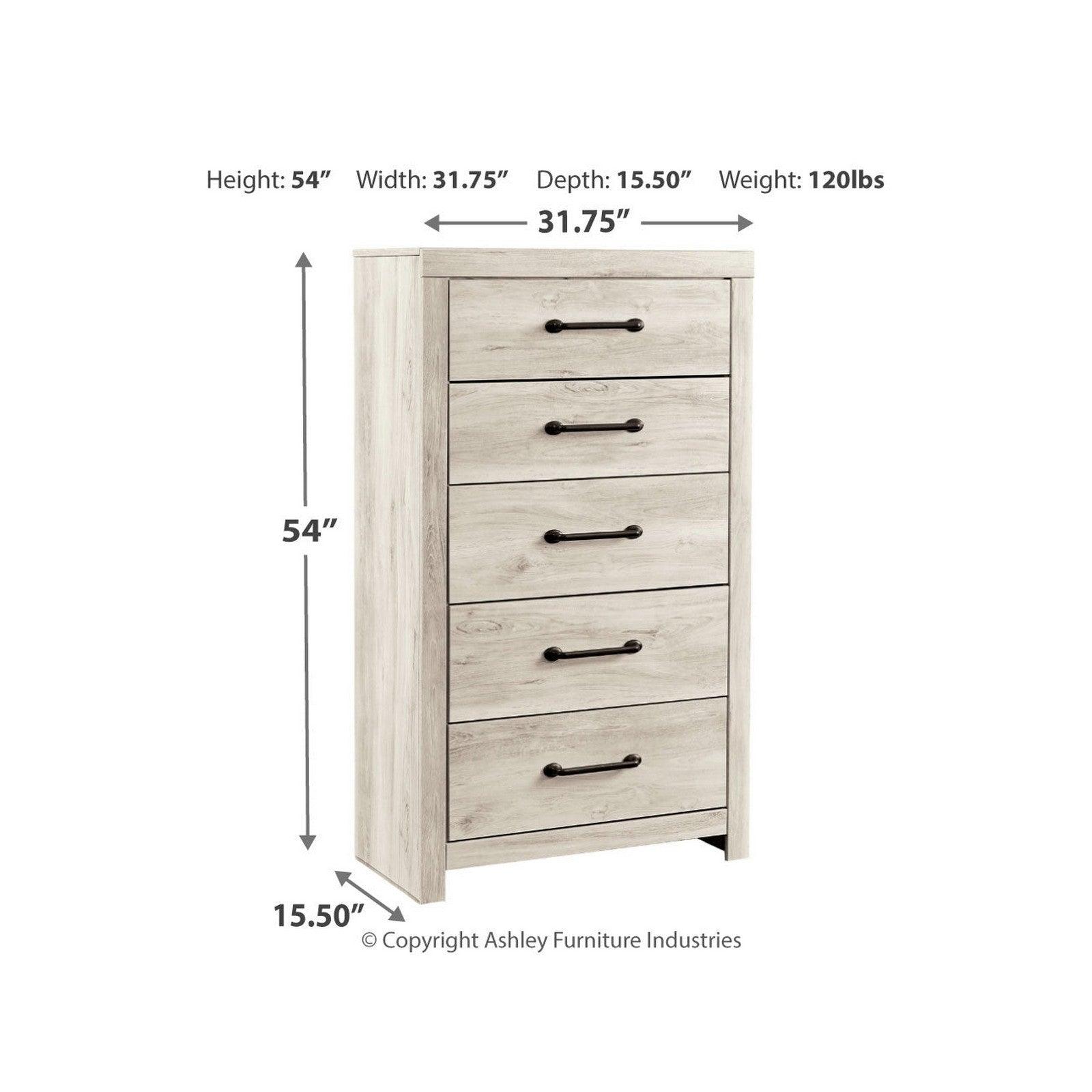 Cambeck Chest of Drawers Ash-B192-46