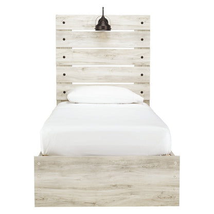 Cambeck Panel Bed with 2 Storage Drawers