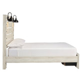 Cambeck Panel Bed with 2 Storage Drawers