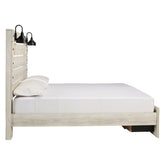 Cambeck Panel Bed with 2 Storage Drawers