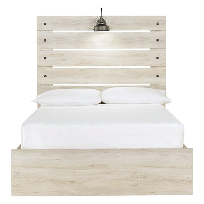 Cambeck Panel Bed with 2 Storage Drawers
