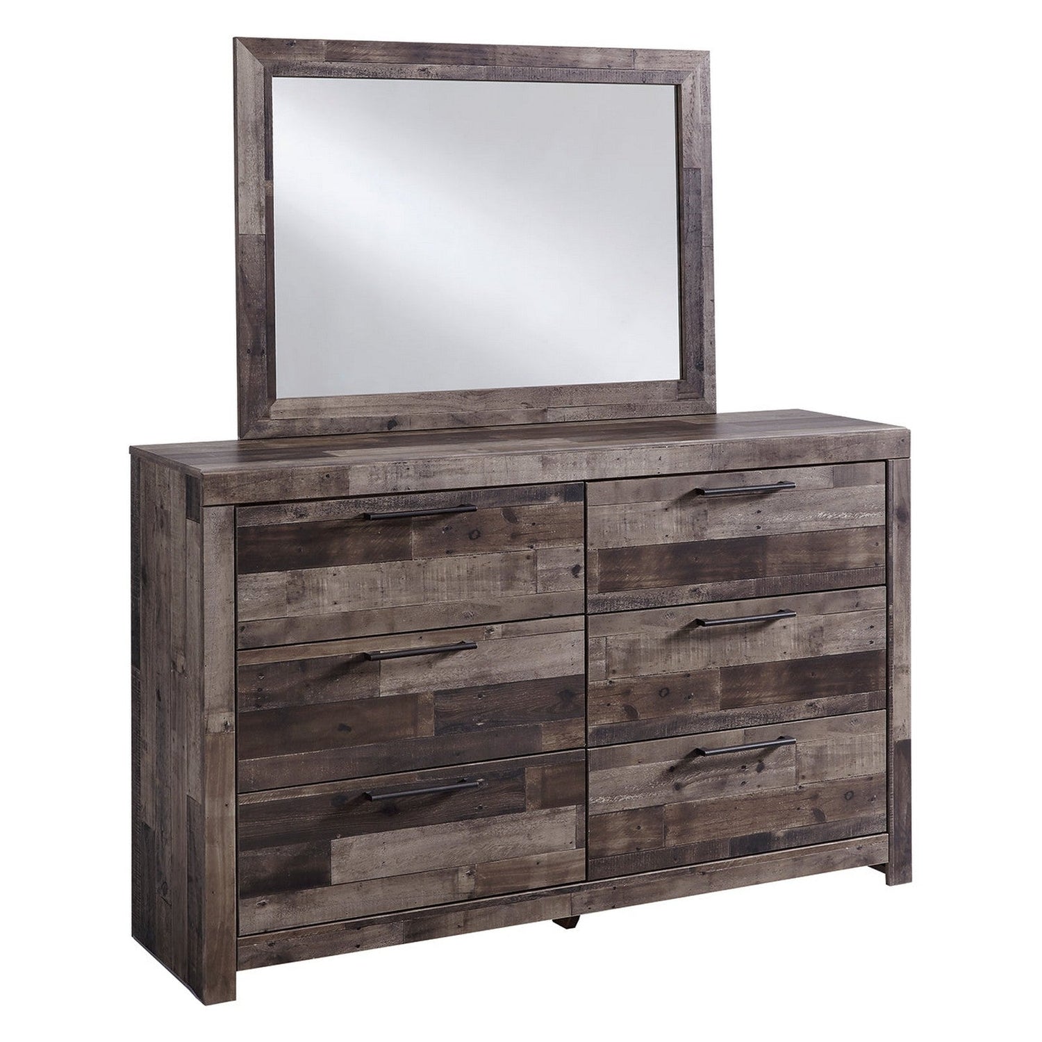 Derekson Dresser and Mirror Ash-B200B1