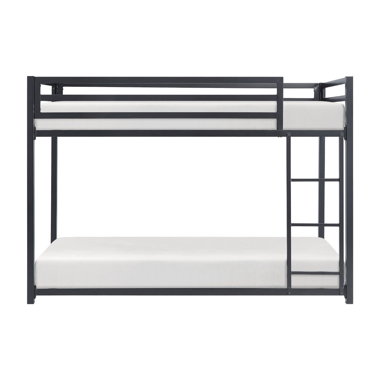 T/T METAL BUNKBED, BLACK FIN, 3A(SHOWN) B2010BK-1