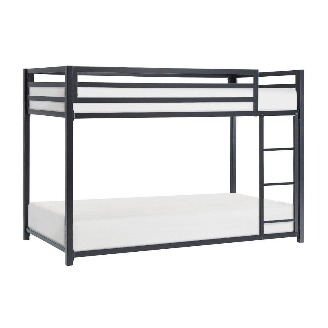 T/T METAL BUNKBED, BLACK FIN, 3A(SHOWN) B2010BK-1