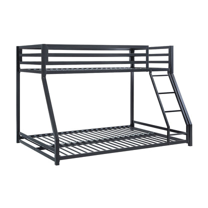 T/F METAL BUNKBED, BLACK FIN, 3A B2010BKTF-1